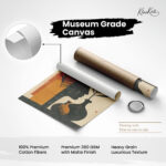 Terracotta and Shadow Canvas art - Image 13