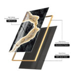 River of Gold Acrylic Wall Art - Image 11