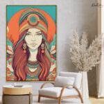 Bohemian Oracle Canvas Wall Art