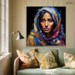 Radiant Nomad Canvas Wall Art