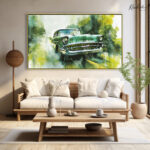 Emerald Classic Canvas Wall Art