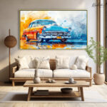 Azure Horizon Canvas Wall Art