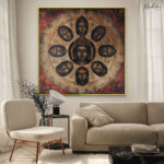 Divine Radiance Canvas Wall Art
