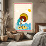 Folk Art Canvas Wall Art