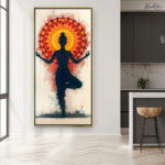 Solar Serenity Canvas Wall Art