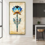 Sacred Bloom Canvas Wall Art