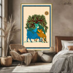 Vibrant Forms Canvas Wall Art