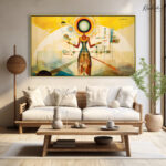 Solar Radiance Canvas Wall Art