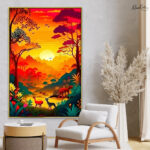 Jungle Majesty Canvas Wall Art