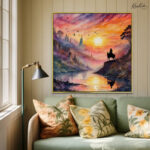 Twilight Fantasy Canvas Wall Art