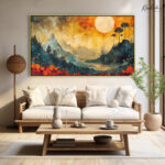 Celestial Meadow Canvas Wall Art