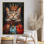 Regal Whimsy Canvas Wall Art
