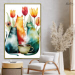 Whimsical Morning Canvas Wall Art
