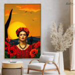 Desert Muse Canvas Wall Art