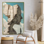 Stone Silence Canvas Wall Art