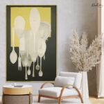 Culinary Geometry Canvas Wall Art