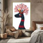 Forest Spirit Guardian Canvas Wall Art