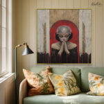 Sacred Serenit Canvas Wall Art