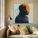 Cosmic Silence Canvas Wall Art