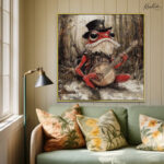 The Bayou Bard Canvas Wall Art