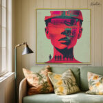 Echoes of Conflict Canvas Wall Art