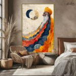 Celestial Waves Canvas Wall Art