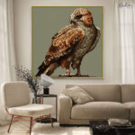 Shakti's Gaze Canvas Wall Art