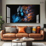 Shiva & Shakti Acrylic Wall Art