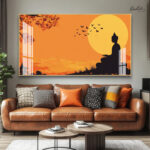 Meditation at Sunset Acrylic Wall Art