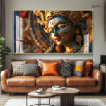 Face of the Divine Mother Acrylic Wall Art