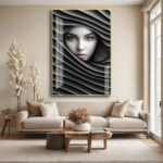 Abstract Woman Acrylic Wall Art