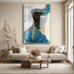 Woman's Face Acrylic Wall Art