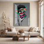 portrait of a man Acrylic Wall Art