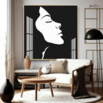 The Profile of Grace Acrylic Wall Art