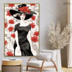 Noir Elegance Canvas Wall Art