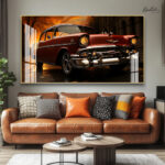 Vintage Horizon Acrylic Wall Art