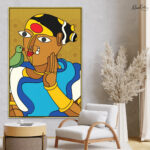 Modern Jamini Canvas Wall Art
