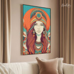 Bohemian Oracle Canvas Wall Art - Image 2