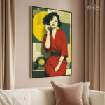Retro Dial Canvas Wall Art - Image 2