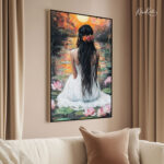 Golden Hour Serenity Canvas Wall Art - Image 2