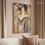 Klimt-Inspired Elegance Canvas Wall Art - Image 2