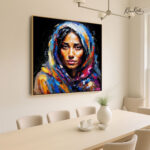 Radiant Nomad Canvas Wall Art - Image 2