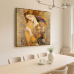 Gilded Companions Canvas Wall Art - Image 2