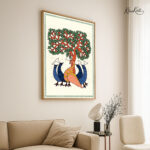 Mythic Flora Canvas Wall Art - Image 2