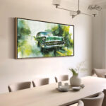 Emerald Classic Canvas Wall Art - Image 2