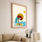 Folk Art Canvas Wall Art - Image 2