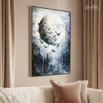 Lunar Flight Canvas Wall Art - Image 2