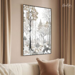 Whimsical Winter Canvas Wall Art - Image 2