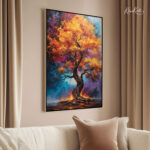 Fiery Eternal Canvas Wall Art - Image 2