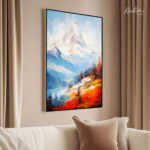 Alpine Glow Canvas Wall Art - Image 2